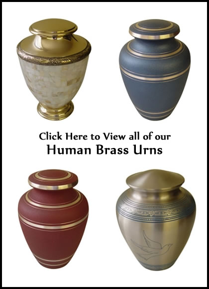 Human Brass Urns