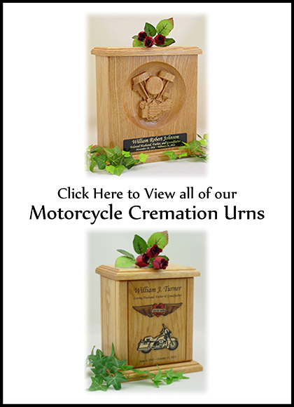 Motorcycle Urns